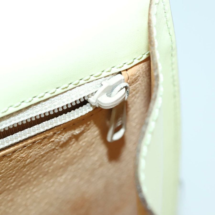 【日本直送】CELINE 手提包 皮革 2way 綠色金色 正品 153240-23