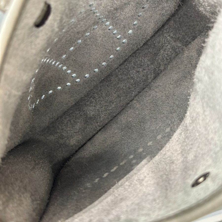 HERMES Mini Evelyne - Gris Meyer 0L 積雨雲灰銀 U-6