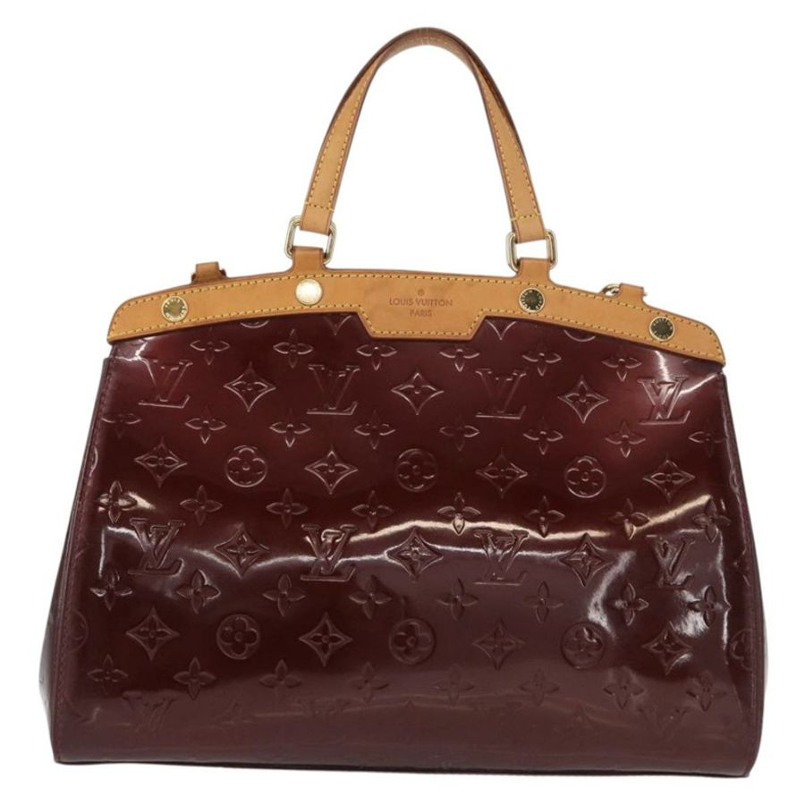 【日本直送】路易威登 Monogram Vernis Blair MM 手提包 2way Amarante M91619 正品 155013-12
