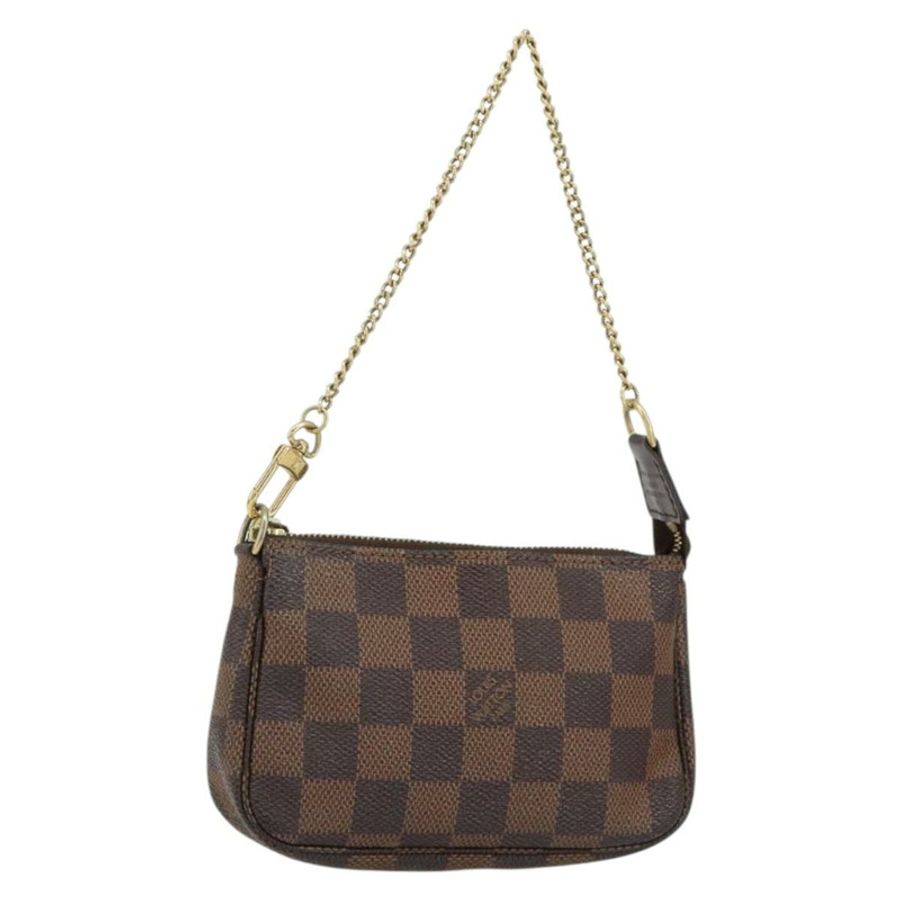 【日本直送】路易威登 Damier Ebene 迷你手拿包配件包 N58009 LV 正品 156078-0