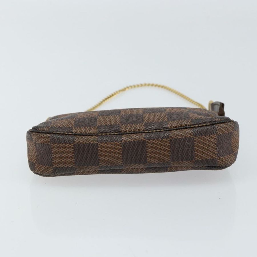 【日本直送】路易威登 Damier Ebene 迷你手拿包配件包 N58009 LV 正品 156078-4