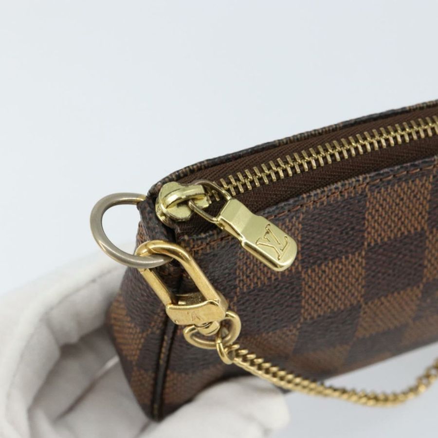【日本直送】路易威登 Damier Ebene 迷你手拿包配件包 N58009 LV 正品 156078-9