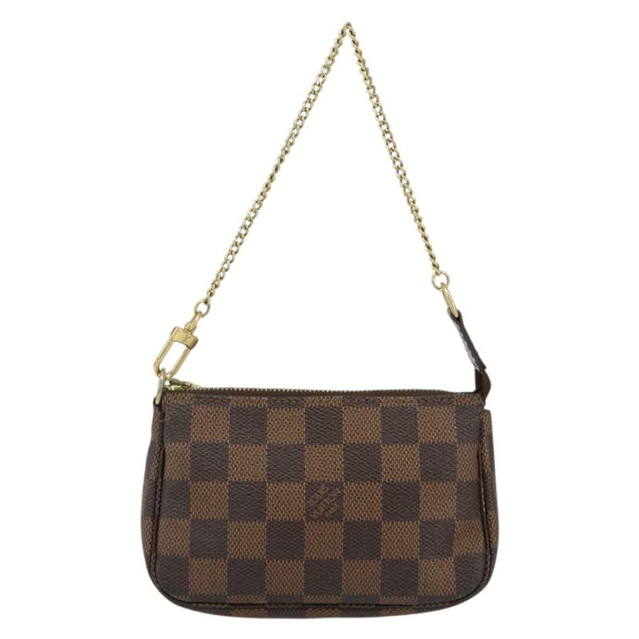 【日本直送】路易威登 Damier Ebene 迷你手拿包配件包 N58009 LV 正品 156078-12