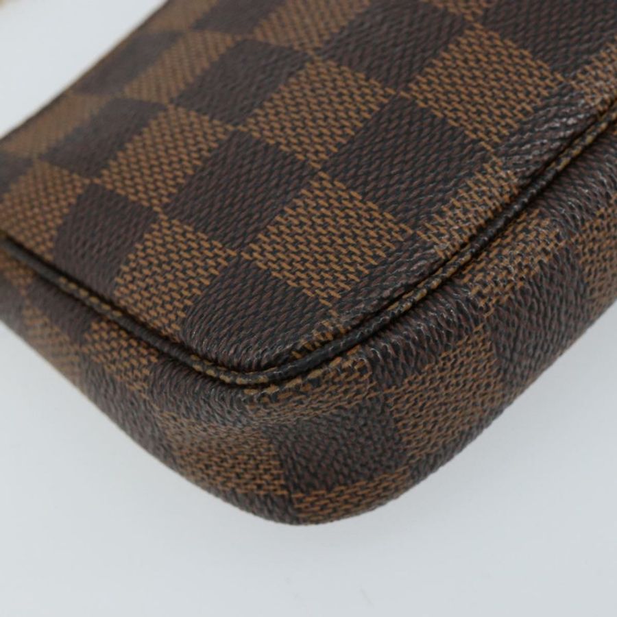 【日本直送】路易威登 Damier Ebene 迷你手拿包配件包 N58009 LV 正品 156078-16