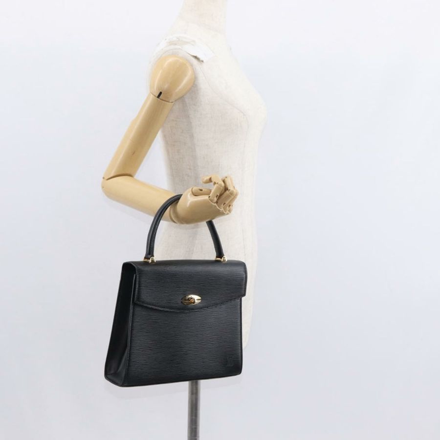 【日本直送】路易威登 Epi Malesherbes 手提包 黑色 M52372 LV 正品 155684-23