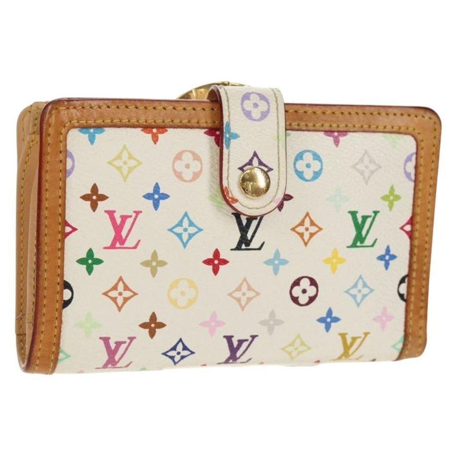 【日本直送】路易威登 多色 Porte Monnaie Viennois 皮夾 白色 M92987 正品 154956V-0