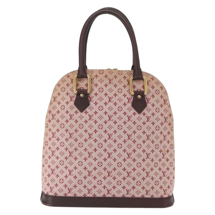 【日本直送】路易威登 Monogram Mini Alma Haut 手提包 紅色 M92204 LV 正品 156384-1