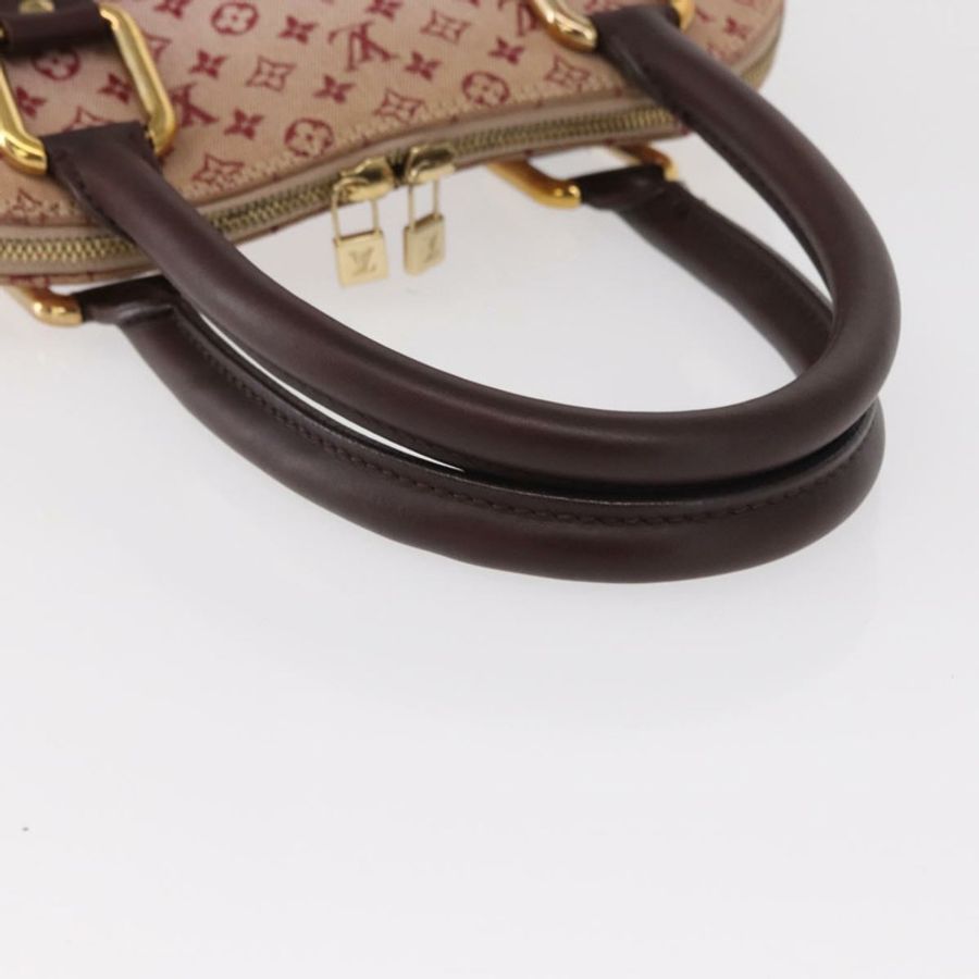 【日本直送】路易威登 Monogram Mini Alma Haut 手提包 紅色 M92204 LV 正品 156384-6