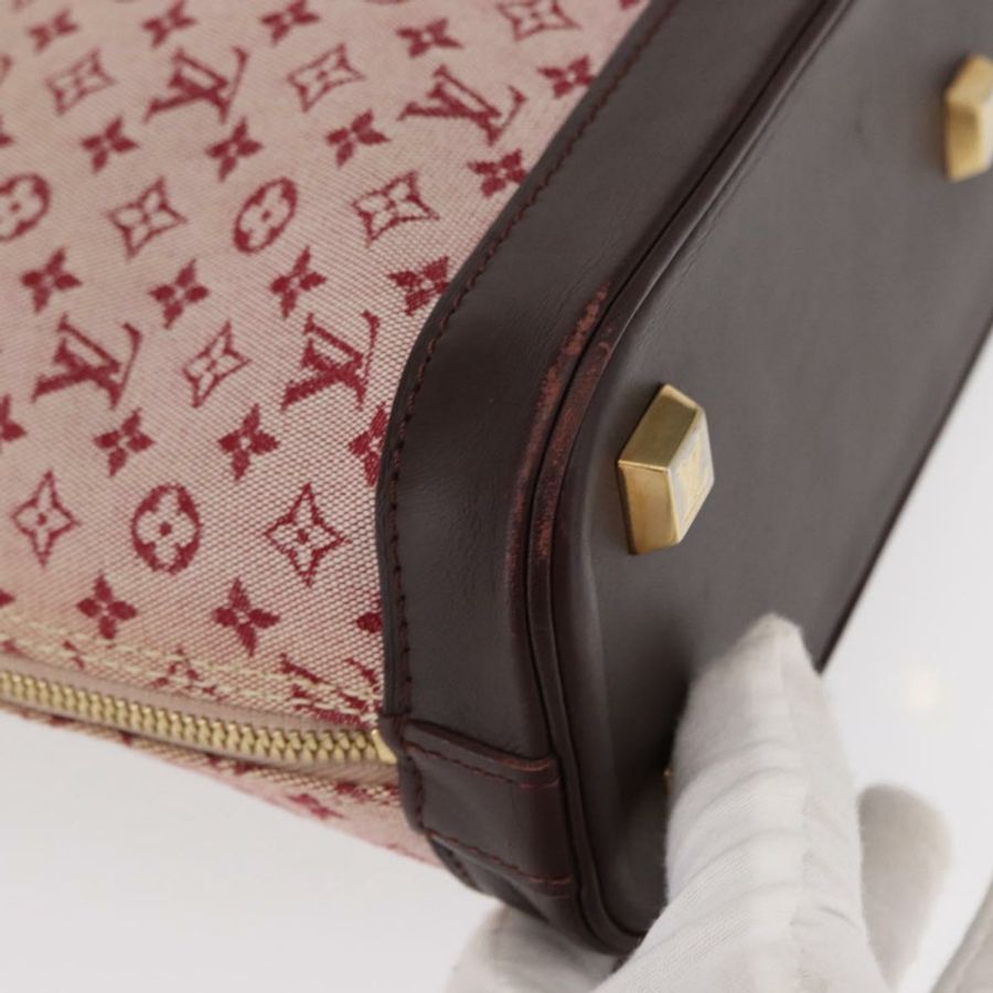 【日本直送】路易威登 Monogram Mini Alma Haut 手提包 紅色 M92204 LV 正品 156384-7