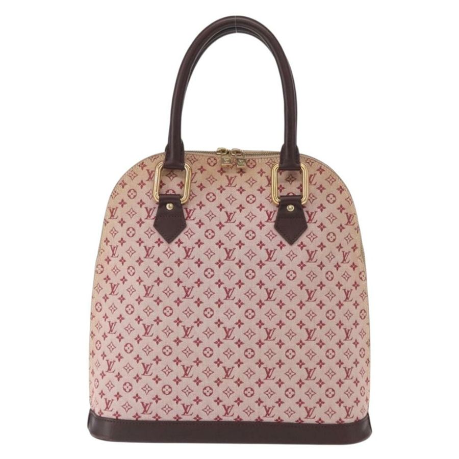 【日本直送】路易威登 Monogram Mini Alma Haut 手提包 紅色 M92204 LV 正品 156384-12