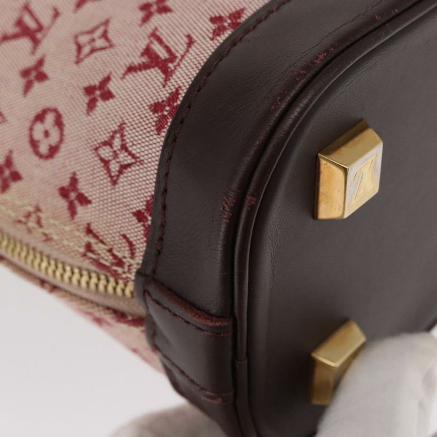 【日本直送】路易威登 Monogram Mini Alma Haut 手提包 紅色 M92204 LV 正品 156384-15