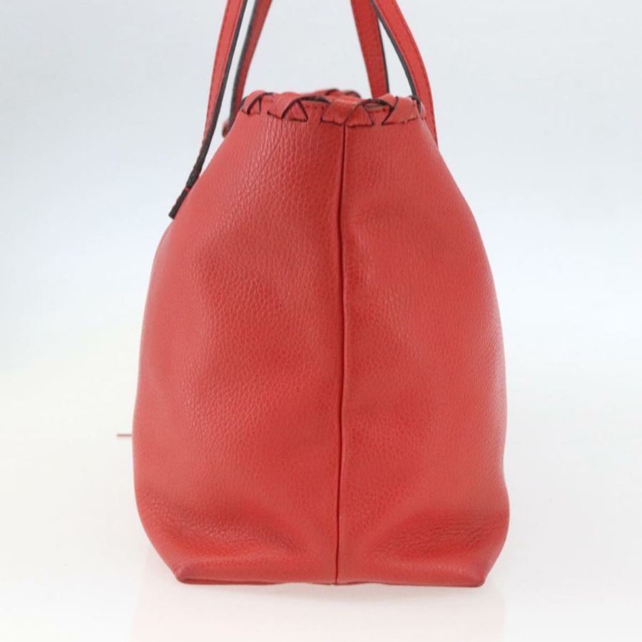 【日本直送】GUCCI 竹節 Indy 手提包 皮革 暢貨中心 紅色金色 354665 正品 156606-3
