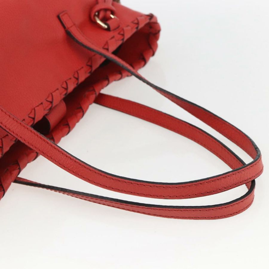 【日本直送】GUCCI 竹節 Indy 手提包 皮革 暢貨中心 紅色金色 354665 正品 156606-6