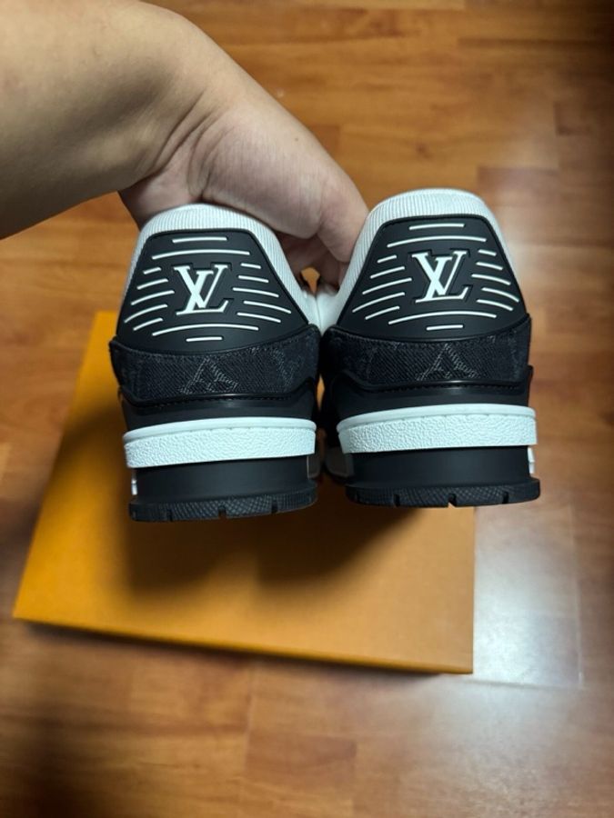 Lv Trainer路易威登黑白熊貓低幫板鞋 黑白色 40.5碼-4