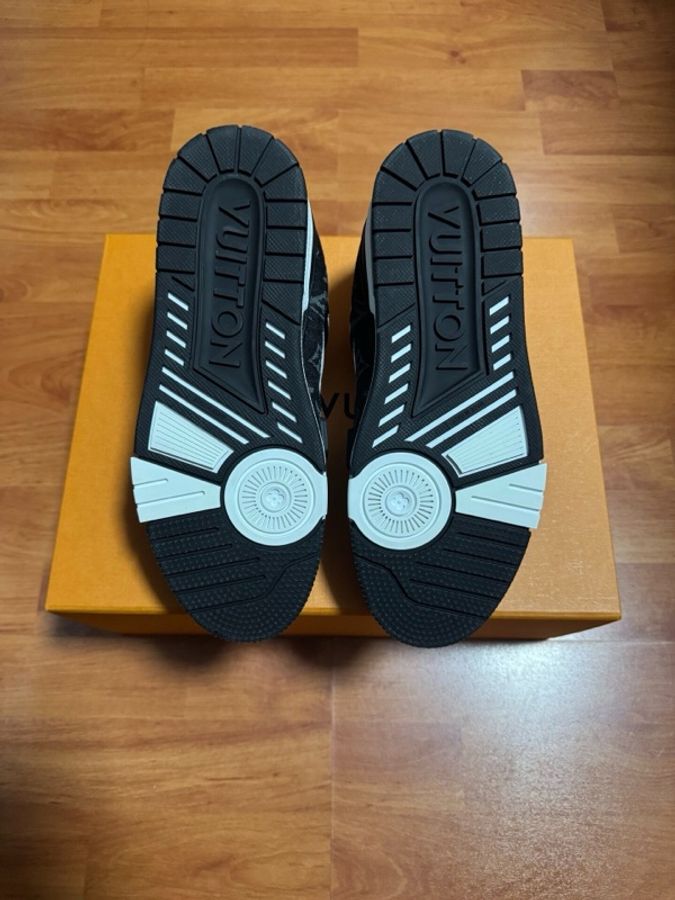 Lv Trainer路易威登黑白熊貓低幫板鞋 黑白色 40.5碼-6