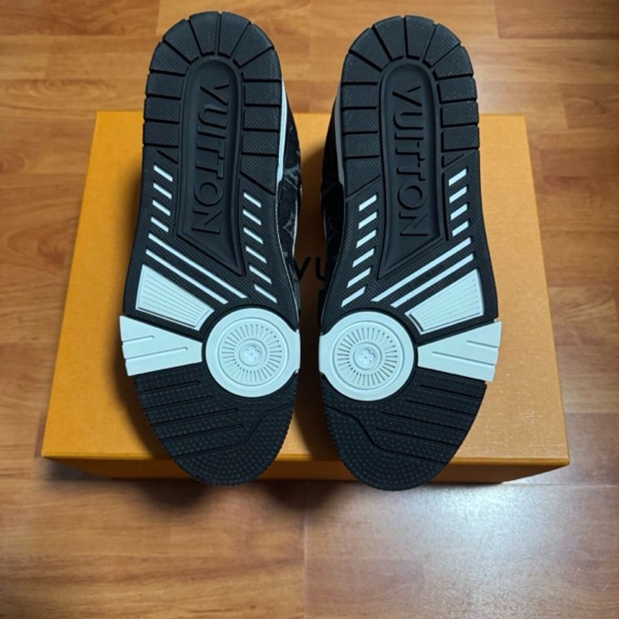 Lv Trainer路易威登黑白熊貓低幫板鞋 黑白色 40.5碼-8