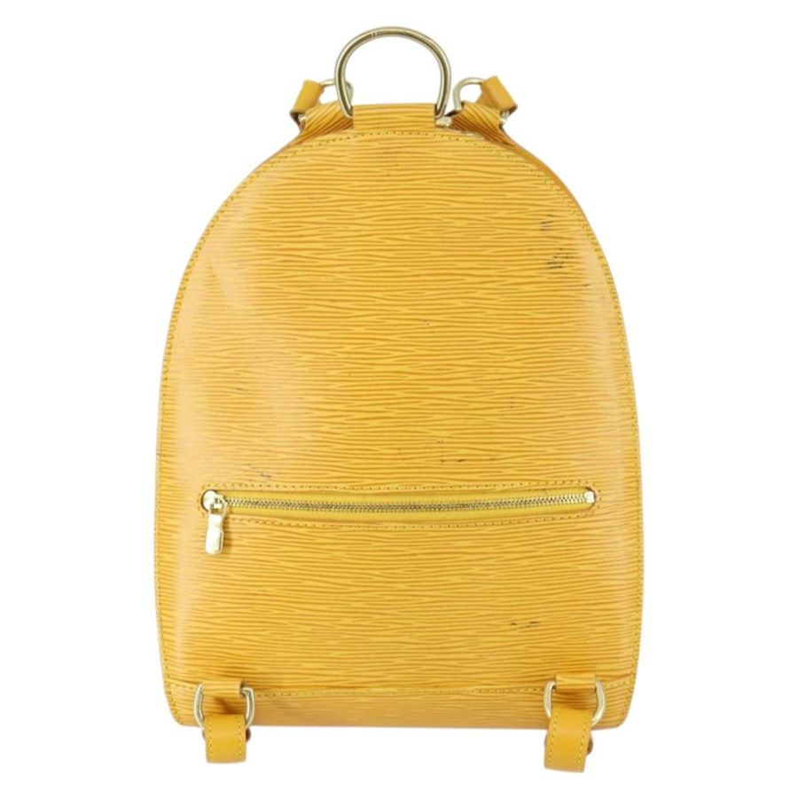 【日本直送】路易威登 Epi Mabillon 雙肩包 黃色 M52239 LV 正品 157244-1