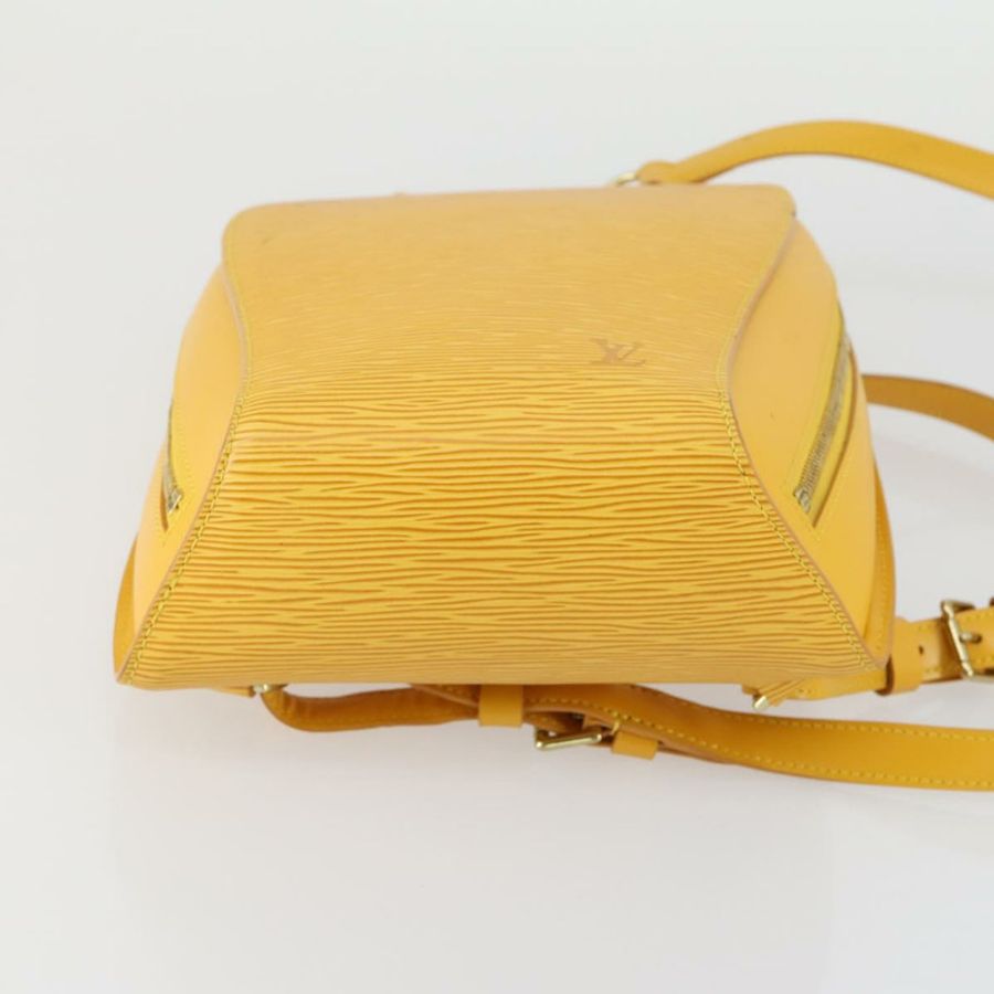 【日本直送】路易威登 Epi Mabillon 雙肩包 黃色 M52239 LV 正品 157244-4