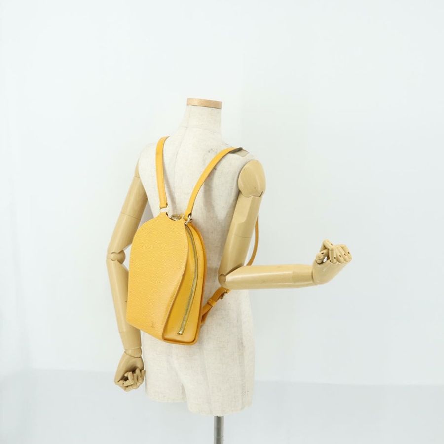 【日本直送】路易威登 Epi Mabillon 雙肩包 黃色 M52239 LV 正品 157244-22