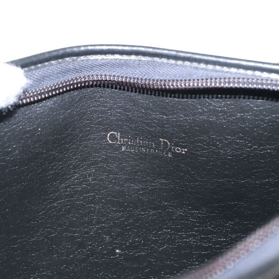 【日本直送】Christian Dior Trotter帆布鏈條單肩包 黑色 金色 正品 157804-11