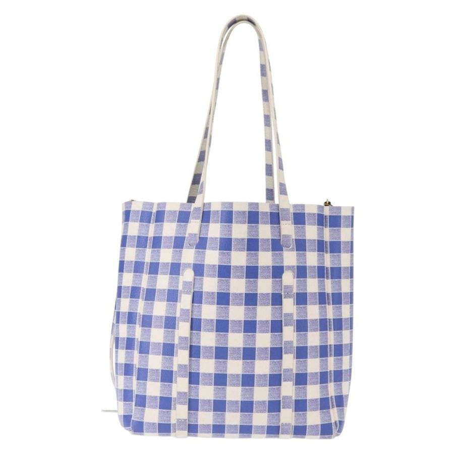 【日本直送】BALENCIAGA Everyday Tote XS 手提包 皮革 2way Blue Gold 489813 Auth 156650-12