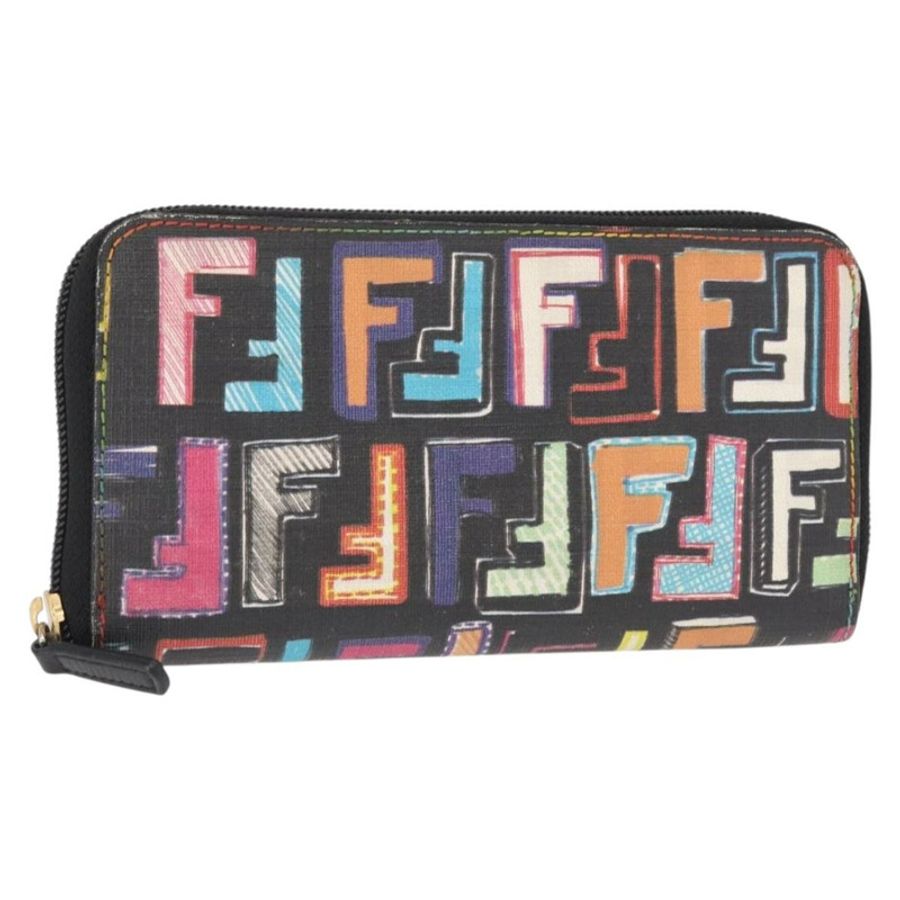 【日本直送】FENDI Zucca帆布長版皮夾 多色 正品 156681V-0