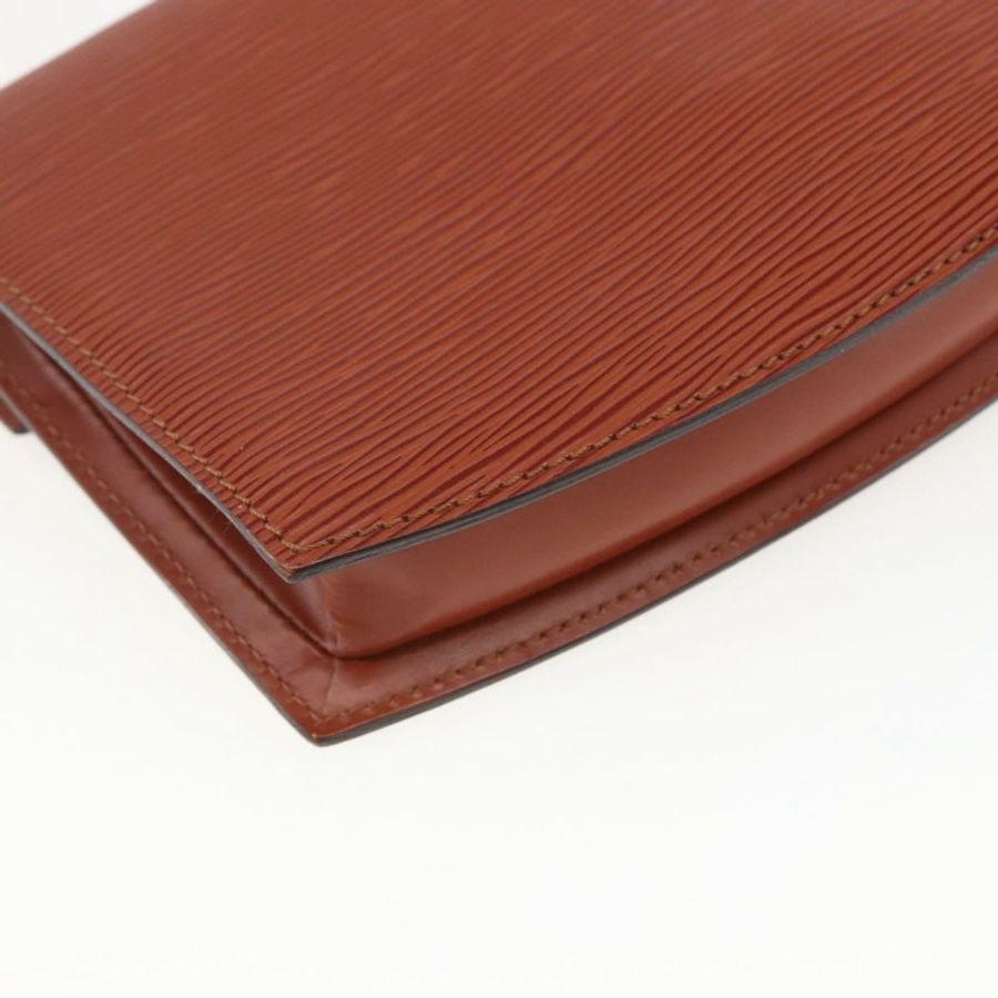 【日本直送】路易威登 Epi Prebourg 棕色單肩背包 M52563 LV 正品 157057-15