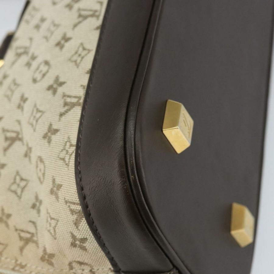 【日本直送】路易威登 Monogram Mini Alma Ron 手提包 卡其色 M92206 LV 正品 158341-14