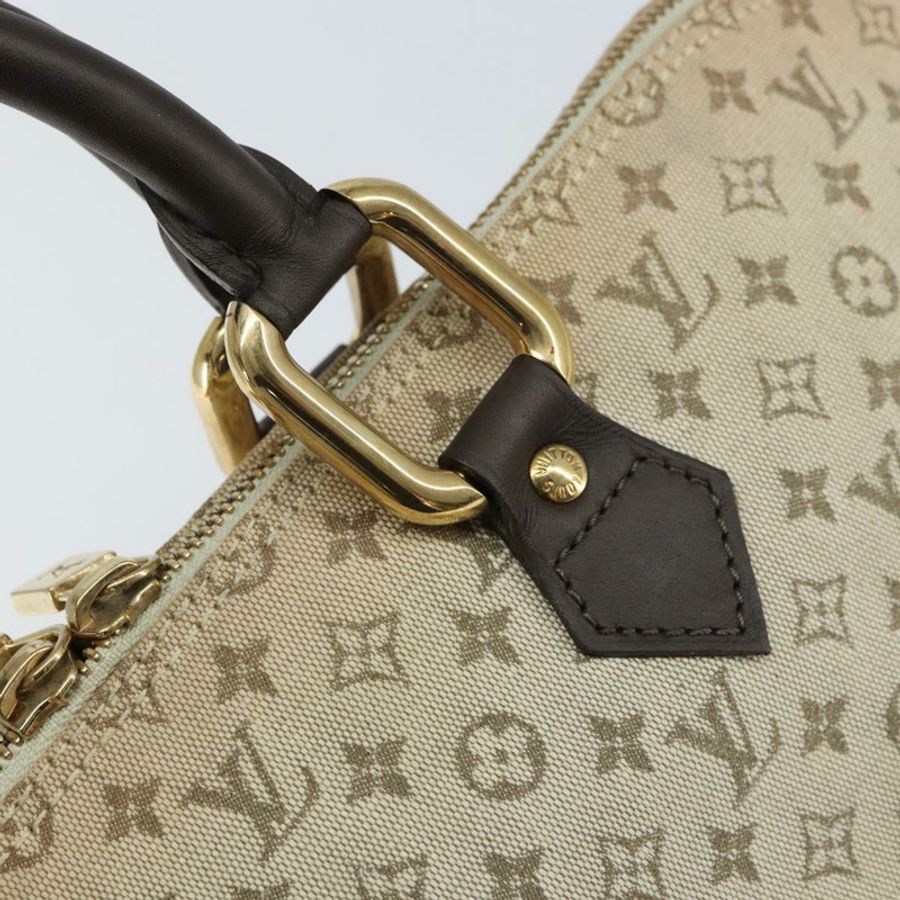 【日本直送】路易威登 Monogram Mini Alma Ron 手提包 卡其色 M92206 LV 正品 158341-16