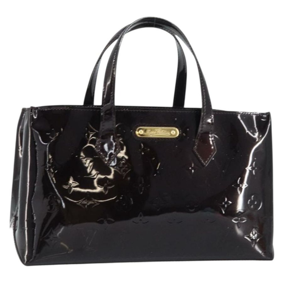 【日本直送】路易威登 Monogram Vernis Wilshire 小號手袋 Amarante M93641 正品 158237-0