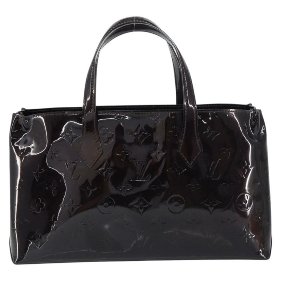 【日本直送】路易威登 Monogram Vernis Wilshire 小號手袋 Amarante M93641 正品 158237-1