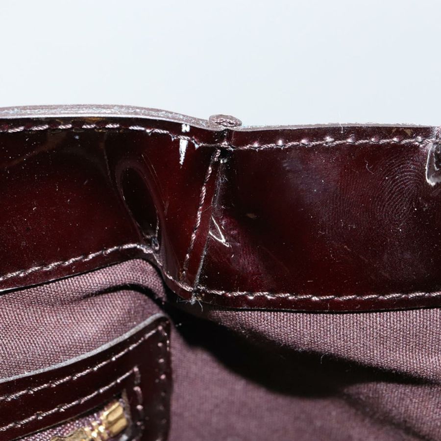 【日本直送】路易威登 Monogram Vernis Wilshire 小號手袋 Amarante M93641 正品 158237-11