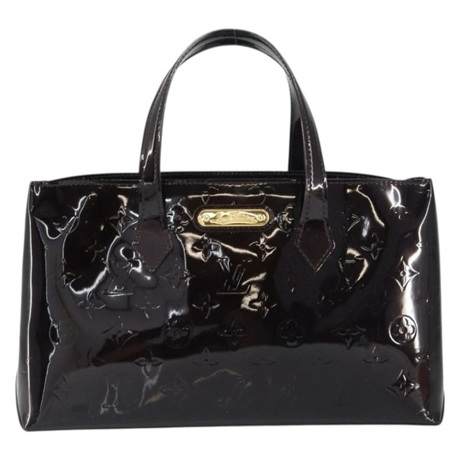【日本直送】路易威登 Monogram Vernis Wilshire 小號手袋 Amarante M93641 正品 158237-12
