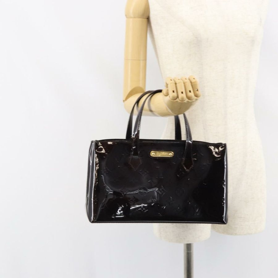 【日本直送】路易威登 Monogram Vernis Wilshire 小號手袋 Amarante M93641 正品 158237-21