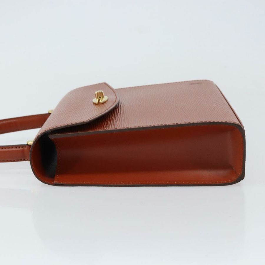 【日本直送】路易威登 Epi Malesherbes 手提包 棕色 M52373 LV 正品 158240-3