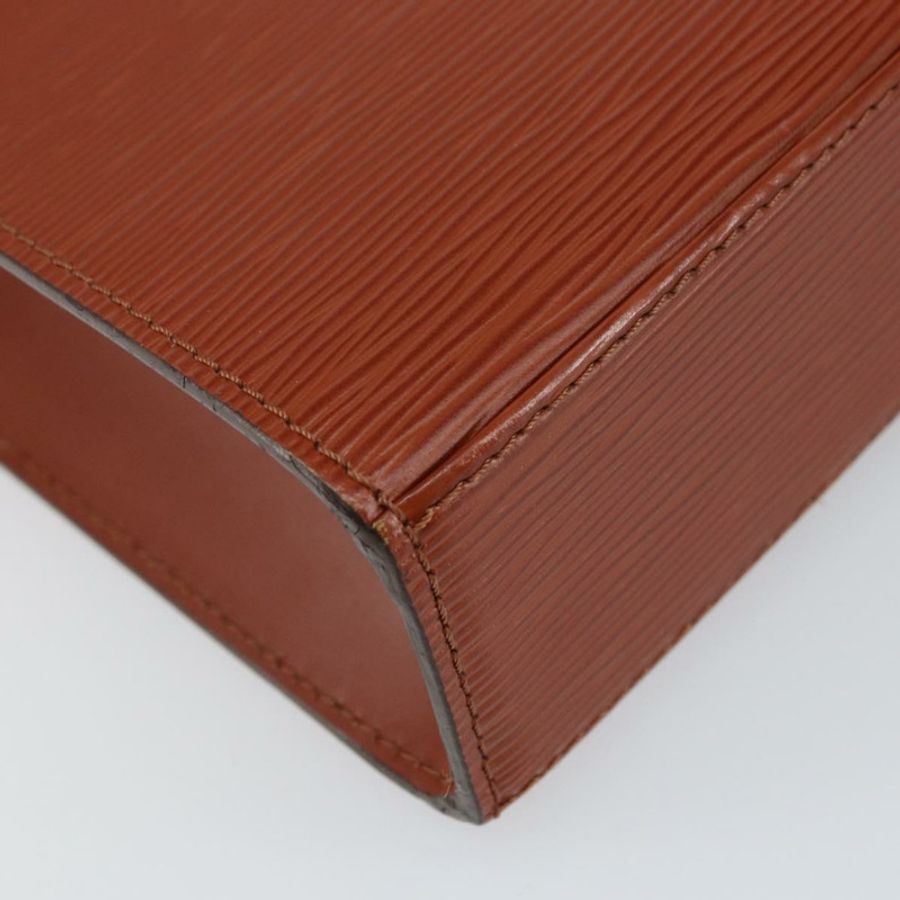 【日本直送】路易威登 Epi Malesherbes 手提包 棕色 M52373 LV 正品 158240-13
