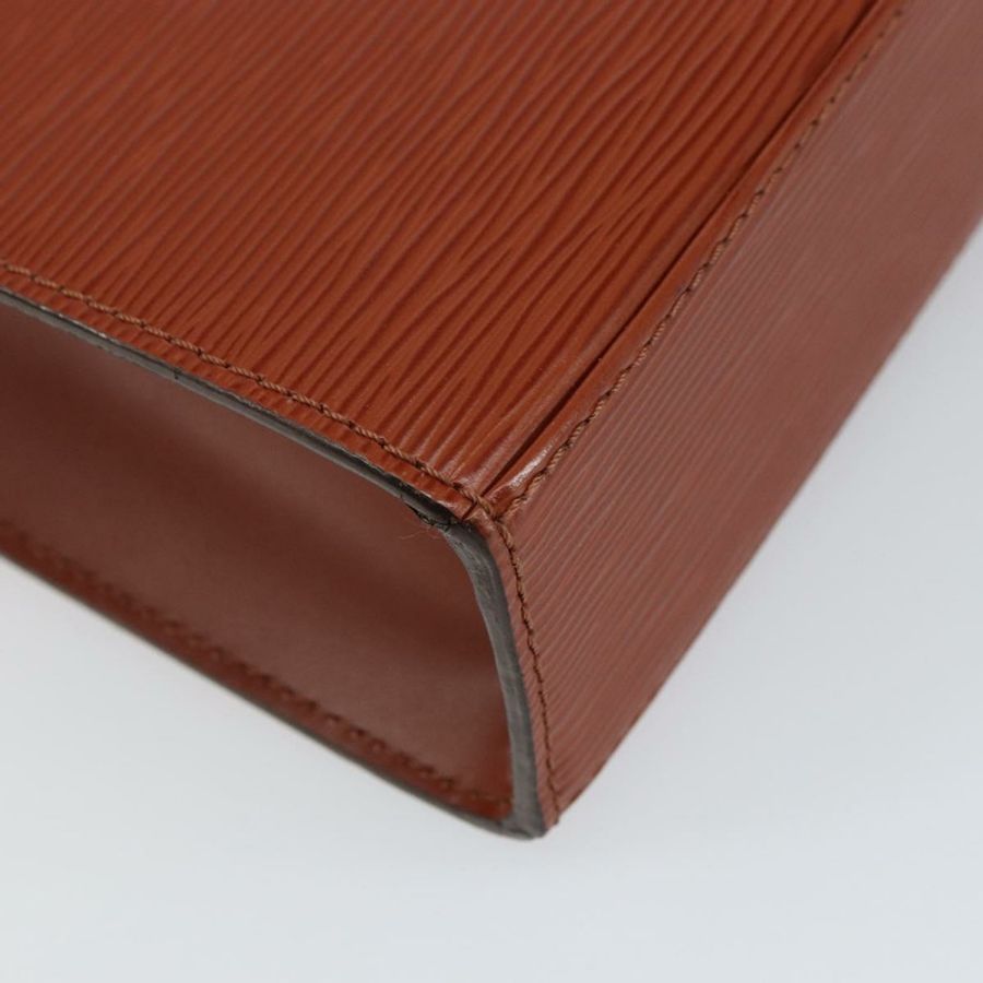 【日本直送】路易威登 Epi Malesherbes 手提包 棕色 M52373 LV 正品 158240-15