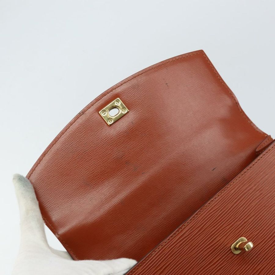 【日本直送】路易威登 Epi Malesherbes 手提包 棕色 M52373 LV 正品 158240-17