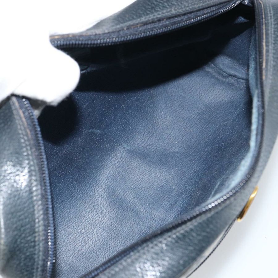 【日本直送】GUCCI GG Supreme Sherry Line 單肩包 PVC 海軍藍/金色 75 02 004 正品 159729-9