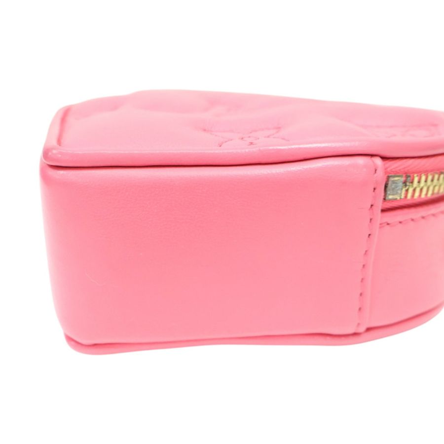 粉色 原花 牛皮壓紋 POP MY HEART 2WAY MINI 肩背包【LOUIS VUITTON LV 路易威登】 M81893-6