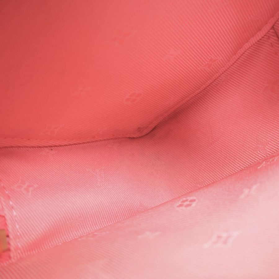 粉色 原花 牛皮壓紋 POP MY HEART 2WAY MINI 肩背包【LOUIS VUITTON LV 路易威登】 M81893-10