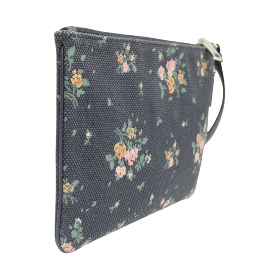 黑色 帆布 Disney Gallery Pouch 手拿包【COACH 寇馳】 91762-1