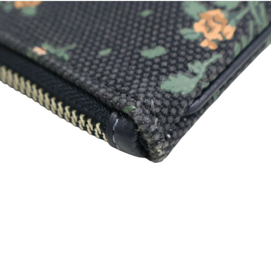 黑色 帆布 Disney Gallery Pouch 手拿包【COACH 寇馳】 91762-10