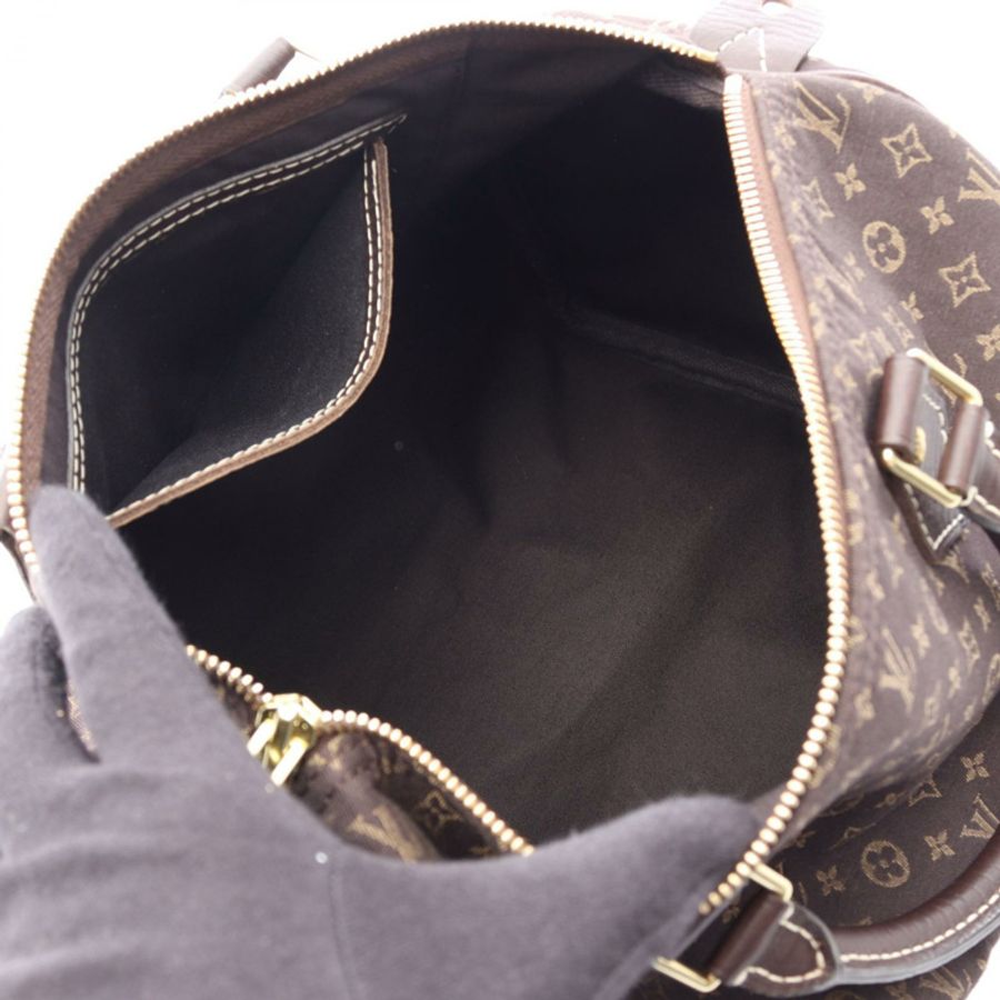 路易威登 Speedy 30 手提包 M95224 Monogram 帆布皮革棕色 Ebene LV-2