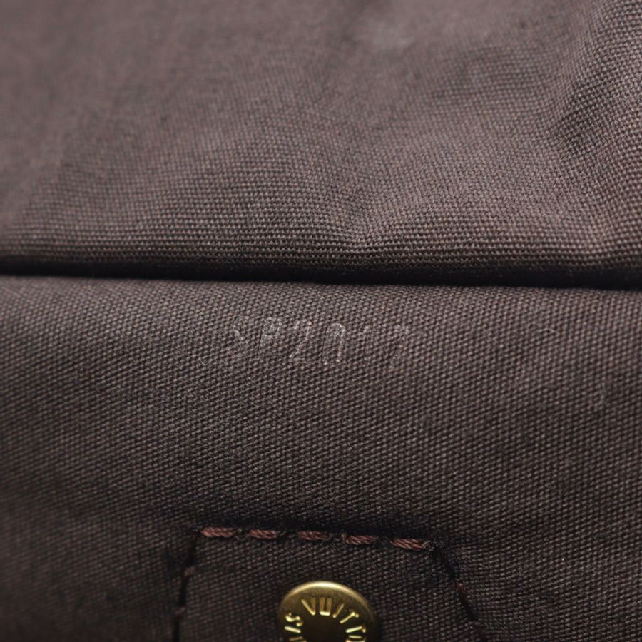 路易威登 Speedy 30 手提包 M95224 Monogram 帆布皮革棕色 Ebene LV-4