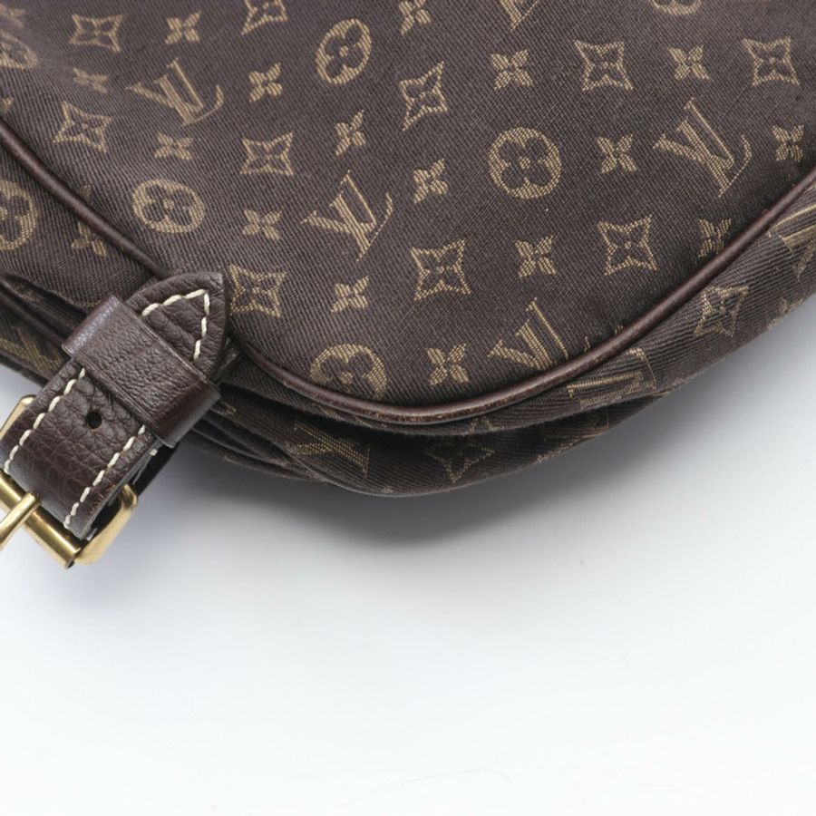 路易威登 Saumur 單肩斜背包 M95227 Monogram Mini Lin 帆布二手-6