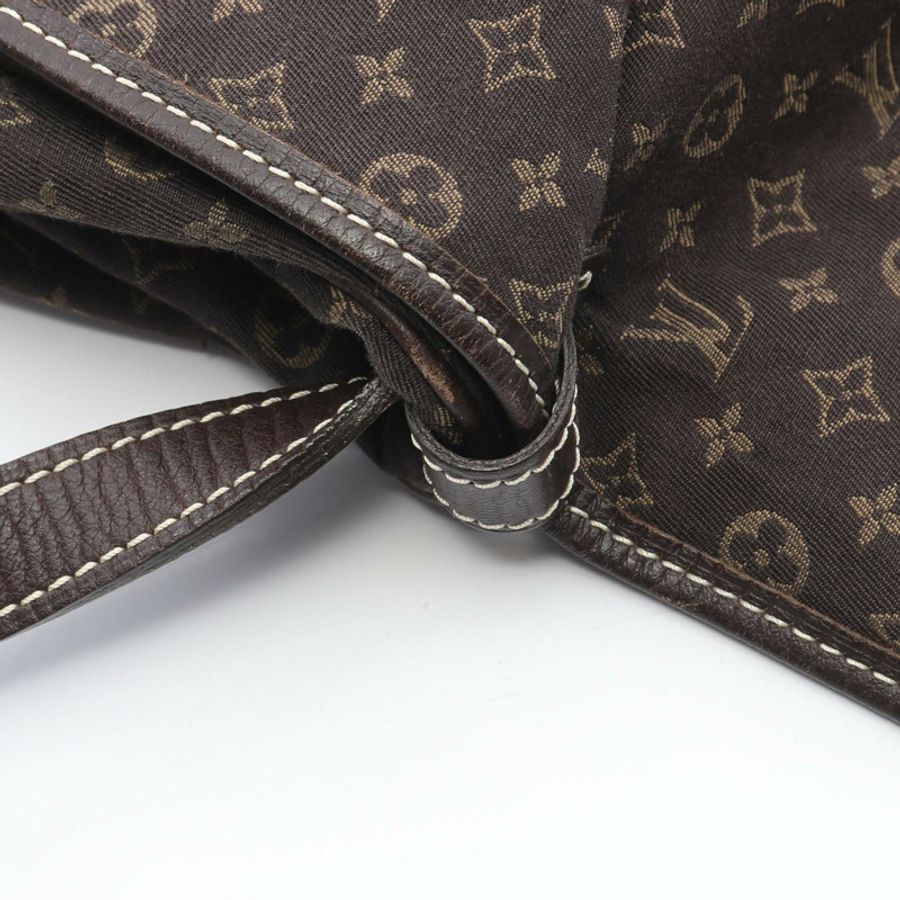 路易威登 Saumur 單肩斜背包 M95227 Monogram Mini Lin 帆布二手-7