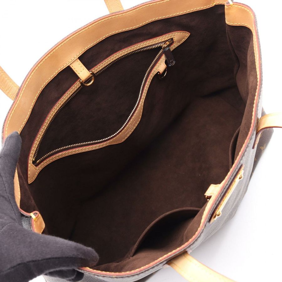 路易威登 Wilscher MM 手提單肩包 M45644 Monogram 棕色皮革-2