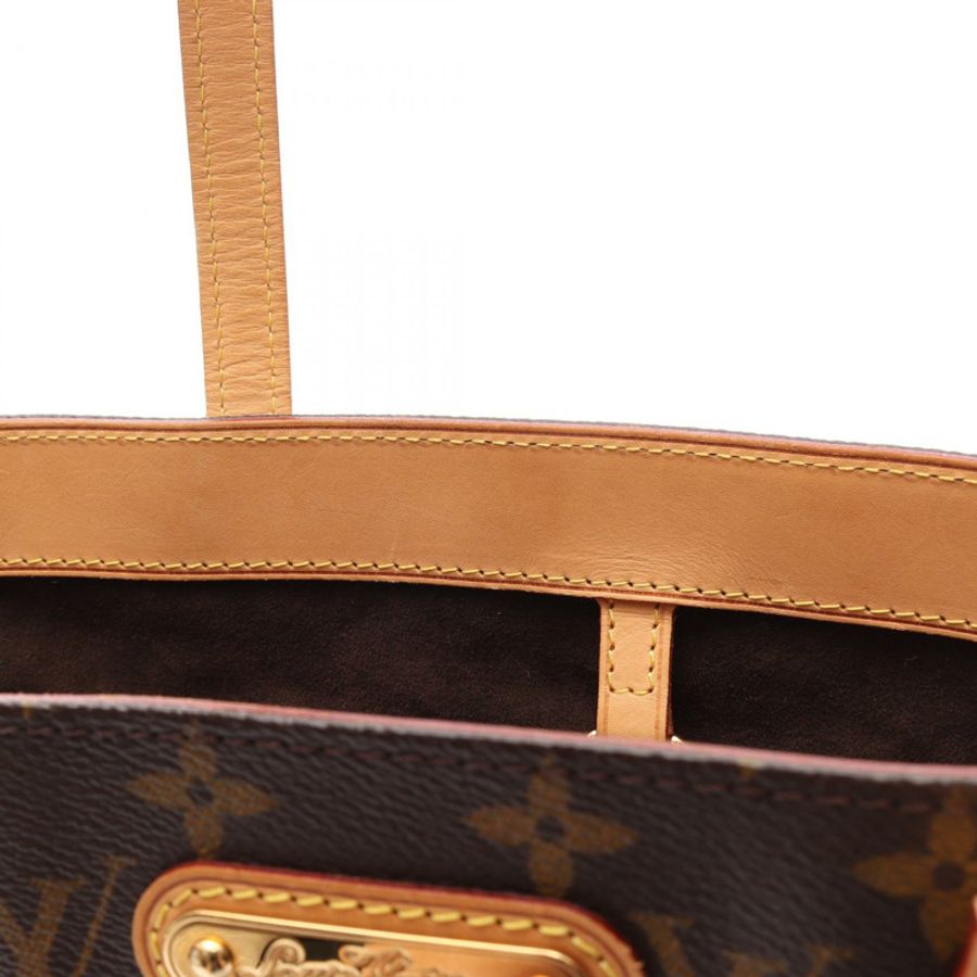 路易威登 Wilscher MM 手提單肩包 M45644 Monogram 棕色皮革-5