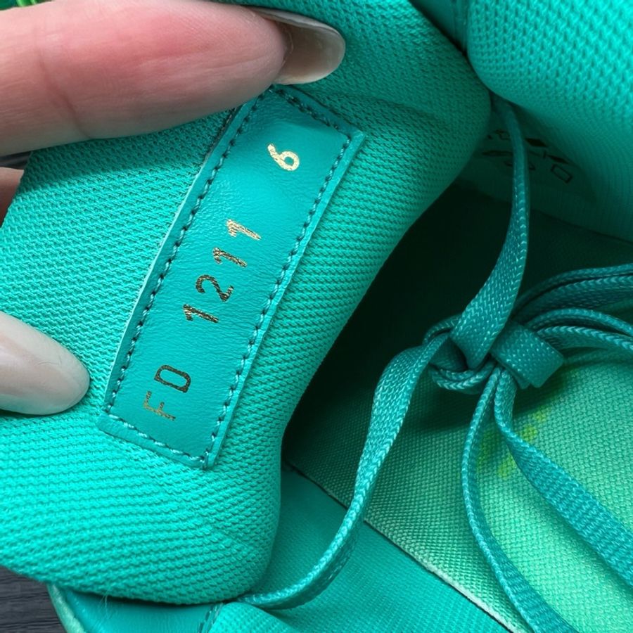 閒置新未使用Louis Vuitton路易威登 trainer 藍綠 40碼-7
